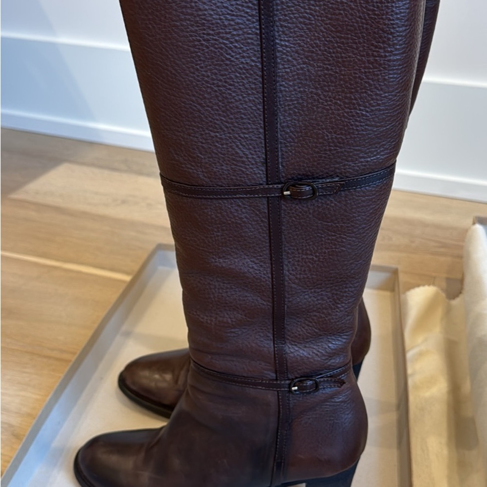 J. Crew Brown Heeled Boots